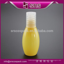 SRS alibaba China wholesale cosmetic containers, 2015 new product small bulb shape empty 18ml roll on PET bottle for eye cream